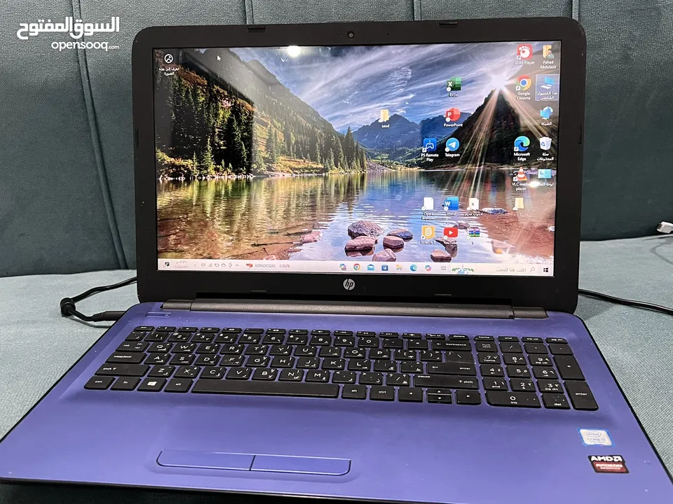 لابتوب hp بحالة ممتازة