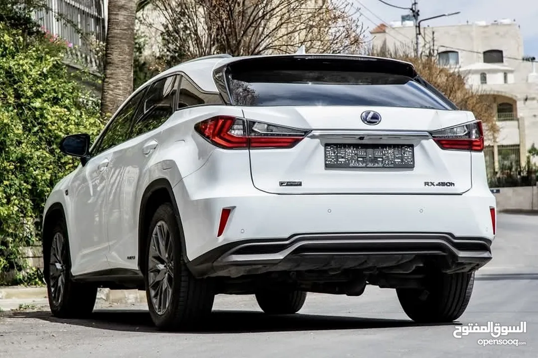 ‏ مميزة جدا Lexus Rx450h hybrid 2019 F-sport