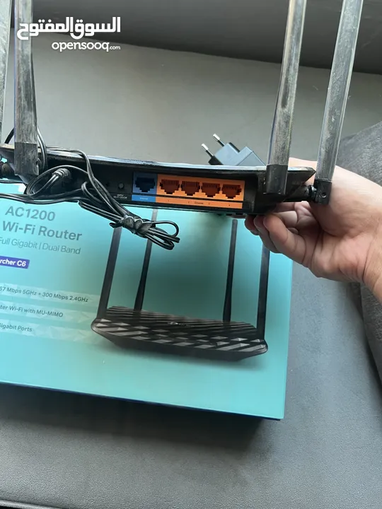 راوترtp link c6 archer مستعمل وكالة 5g