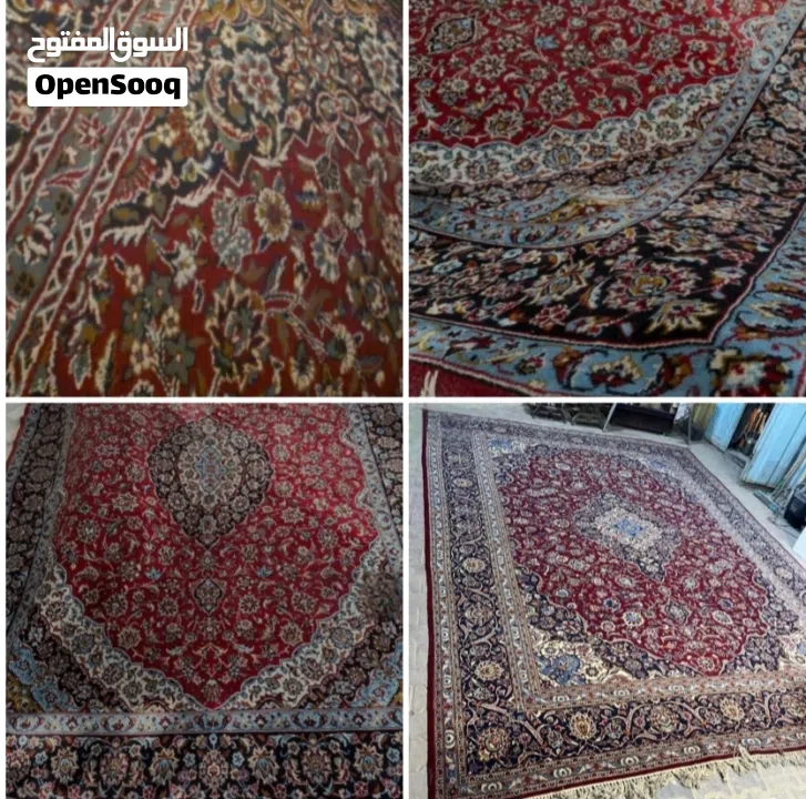 『وَلَا تَـبْـخَـسُـوا الـنَّـاسَ أَشْـيَـاءَهُـمْ』 للبيع سجادة إيرانية  مقاس 4×3 متر تقريبآ