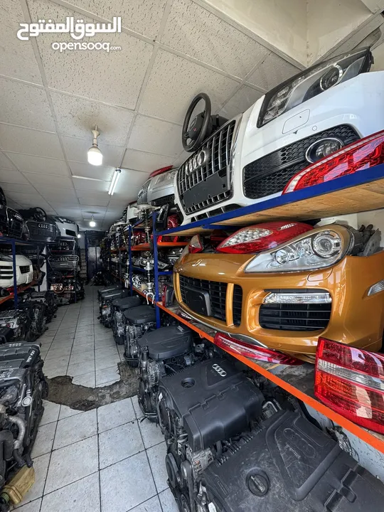قطع غيار أودي و بورش و جولف Audi