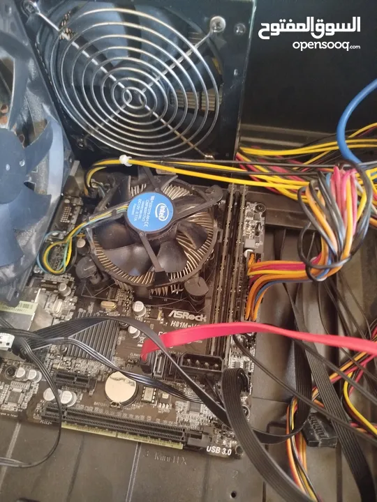 موجود جهاز i7 th4 Ram16 Ssd240  باور 500w Motherboard Asus H81M