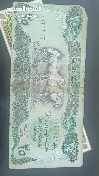 عملات ورقيه مشكلات أجنبي و عربي  حالات أنسر و مستعمله