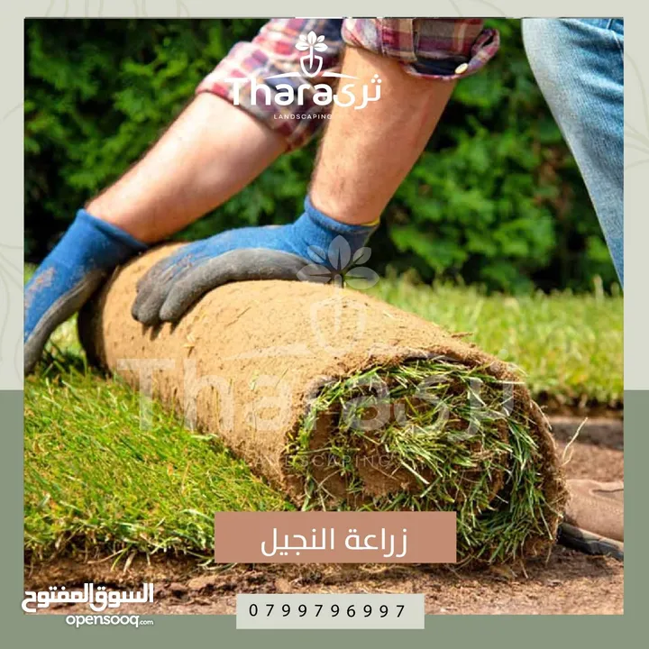 تصميم و تنسيق و صيانة الحدائق و شبكات الري
