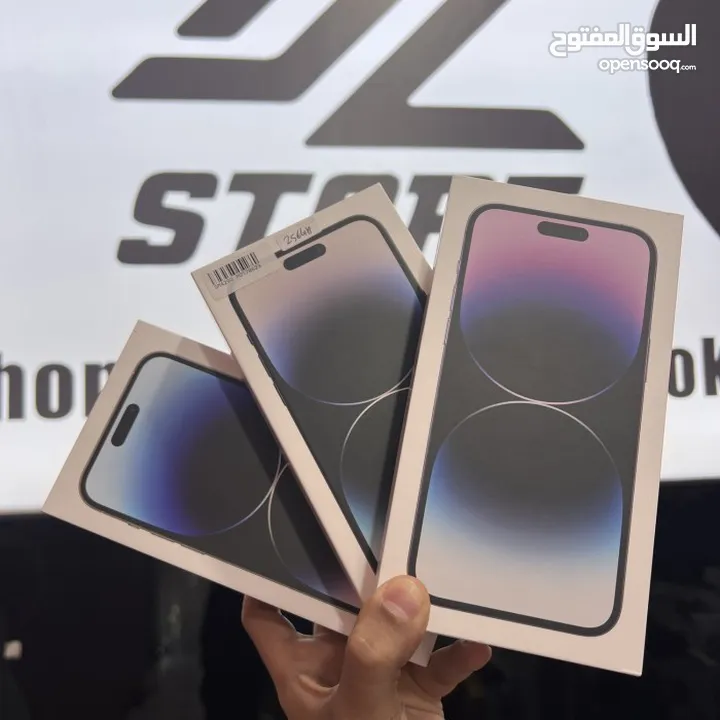 iPhone 14 pro 128GB/256GB جديد كفالة شرق اوسط ايفون 14 جديد كفالة لمدة عام