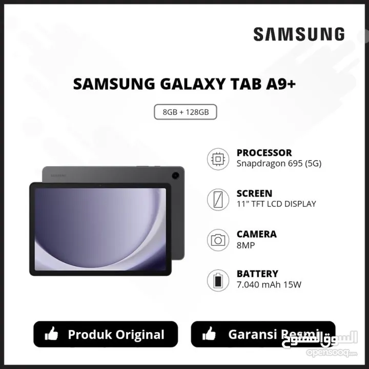 جديد الان تاب Galaxy A9 plus 5G متوفر لدى سبيد سيل ستور