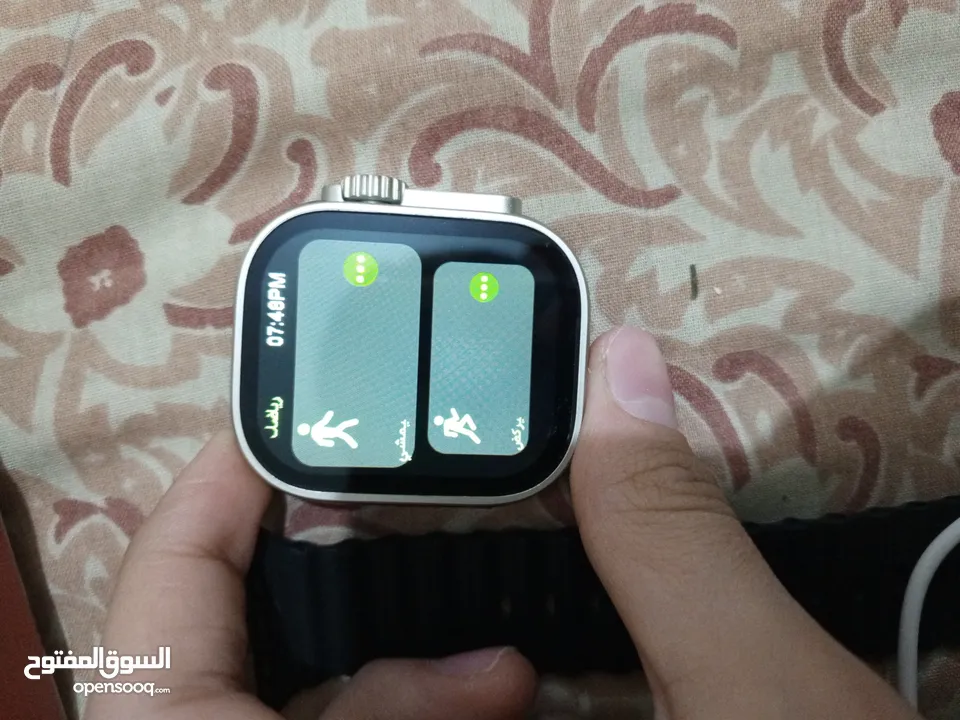 ساعه ألترا (3) ذكيه رياضيه مرتبه