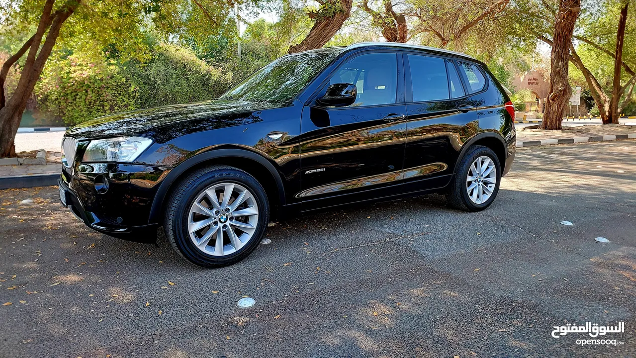 bmw x3 2013 168km صبغ الوكالة