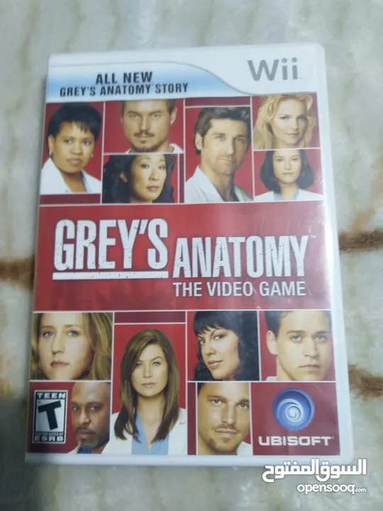 سيدي Gray's Anatomy لجهاز النينتيندو Wii