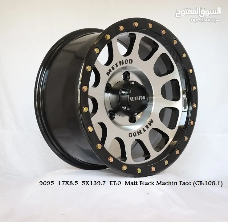 17"  Method   Dodge Ram رنجات