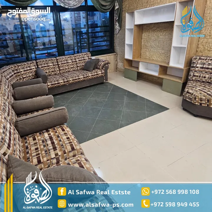 شقه مميزة للايجار الماصيون قرب KFC ,مع امكانيه التأجير فاضي او مفروش