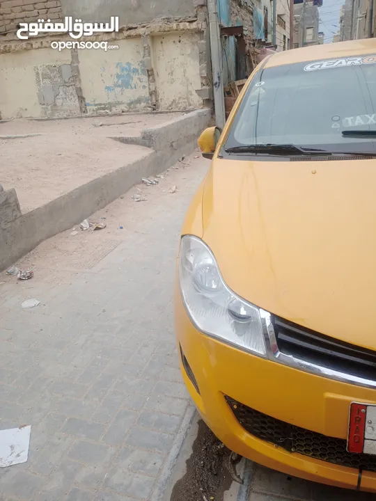 سيارة شري افلاوين أجرة صفراء رقم بصرة موديل2013