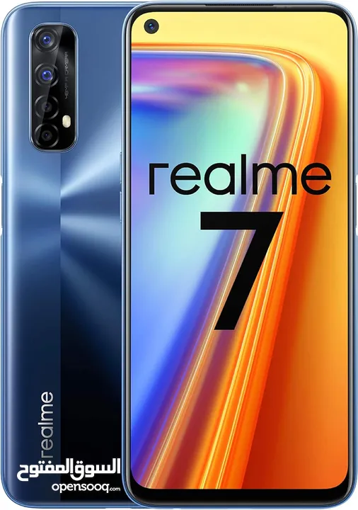 realme 7 بحالة ممتازة جدا