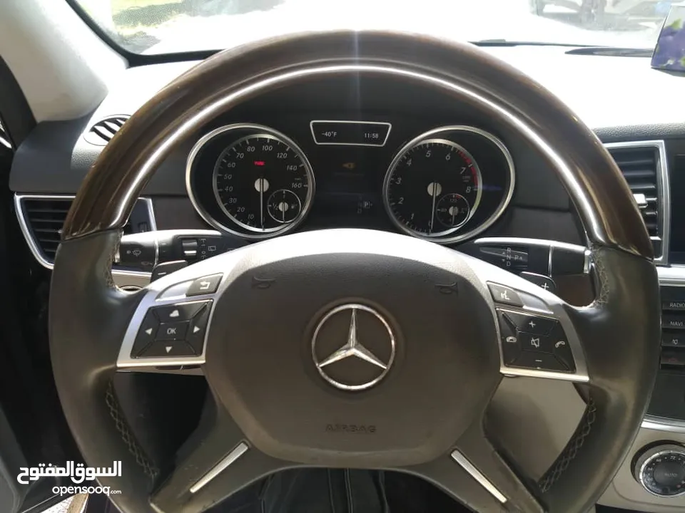 2014 Mercedes Benz ML 350 مرسيدس بنز فل كامل رقم واحد