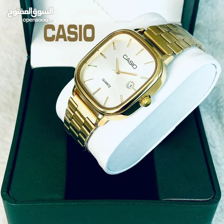 ساعة كاسيو  ((CASIO))   إذا كنت تريد ساعة فخمة وأنيقة   يمكنك اختيار واحدة من ساعات كاسيو  التي تتسم