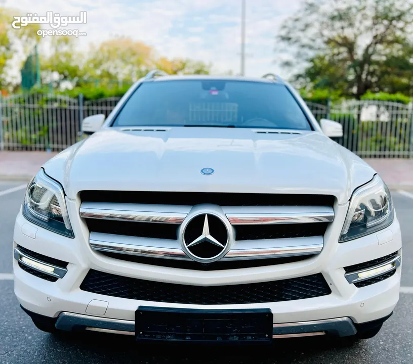 An Excellent And Clean MERCEDES GL500 2016 WHITE GCC