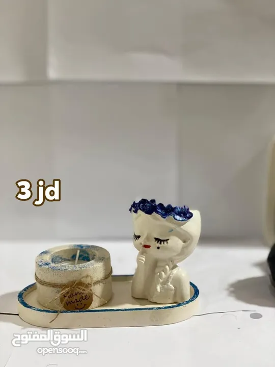تحف جبس مصنوعه يدويا