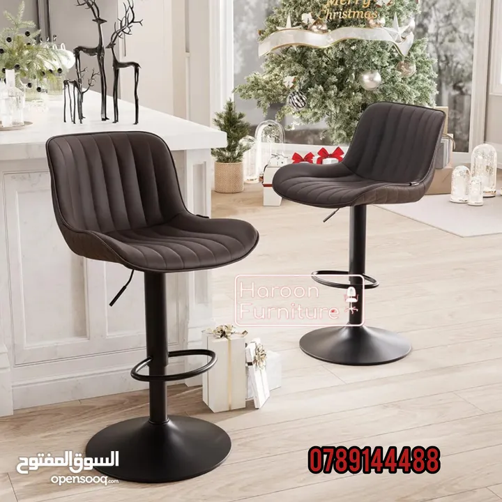 كراسي مطابخ مجموعة كبيره بالوان وجوده عاليه
