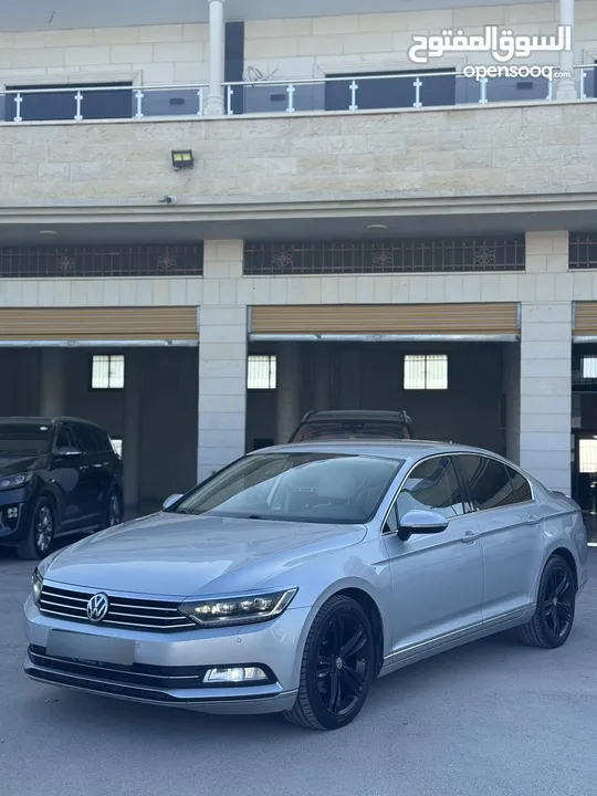 الحبة المميزة  PASSAT 2017 high line  فل إضافات مسكر عدا الفتحة ++ عرابه جنين