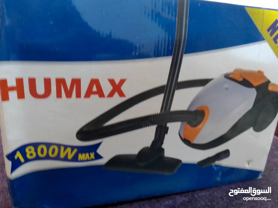 للبيع عدد 2 مكنسة ماركة HUMAX جديد لم يستخدم بالكرتونة والضمان