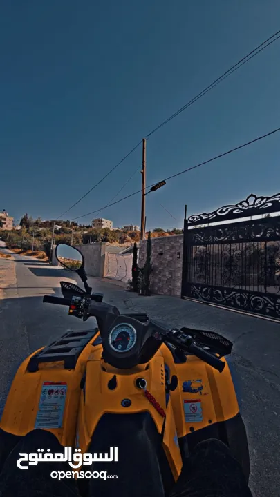 تركترون  بمبادير دفع رباعي  بنزين  2014 450cc