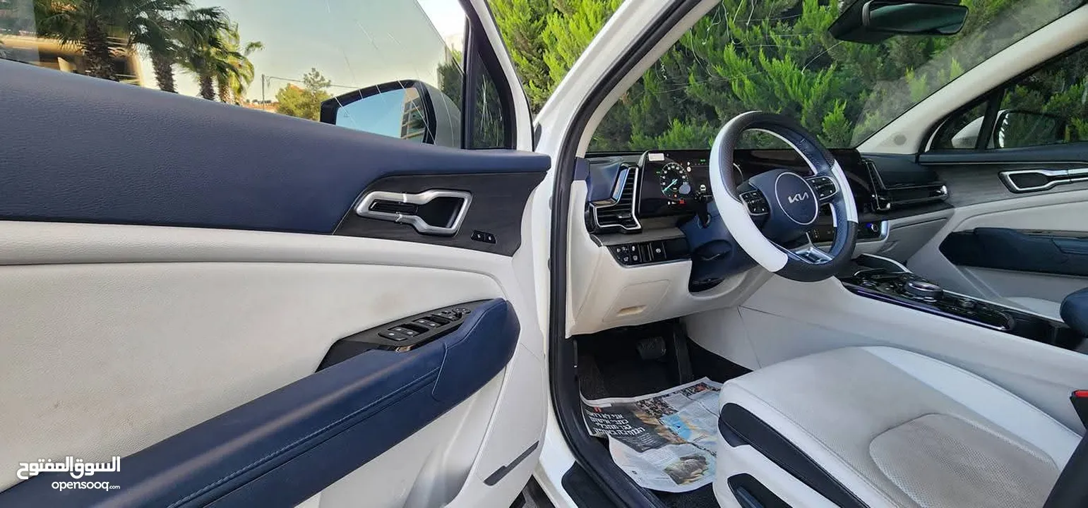كيا سبورتاج 2023 فل اضافات كوري هايبرد