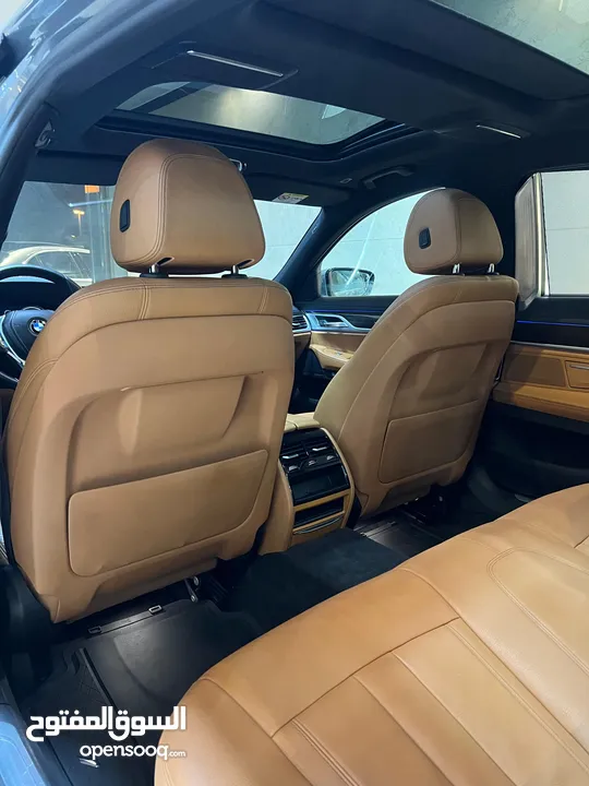 BMW 740Le 2017 وارد شركه ابو خضر مالك اول فل كامل اعلى تصنيف فحص كامل بحاله الوكاله