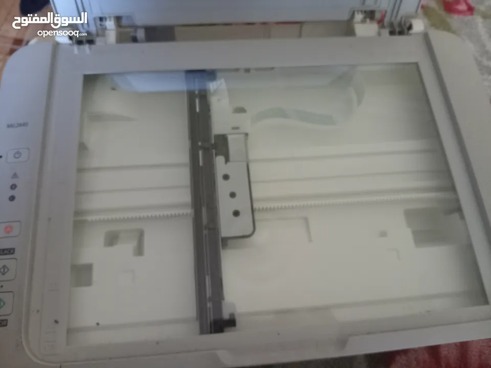 طابعه بحاله ممتازه بدون حبر نوع canon