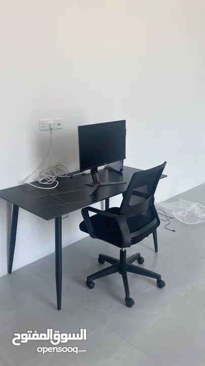 Table And Computer Chair