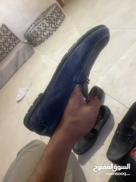 شروة احذية جلد طبيعي