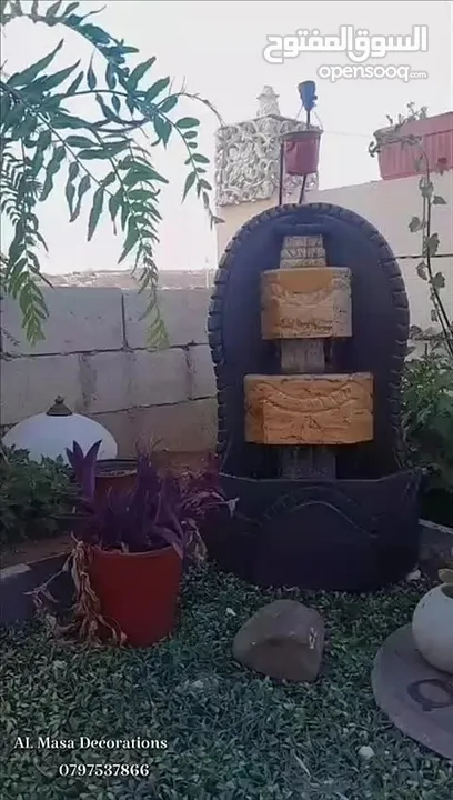 الابتكار لديكورات الحجر ولرخام مختصين في حجر البازلت الأسود يتوفر كادر محترف في وتركيب الديكورات حجر
