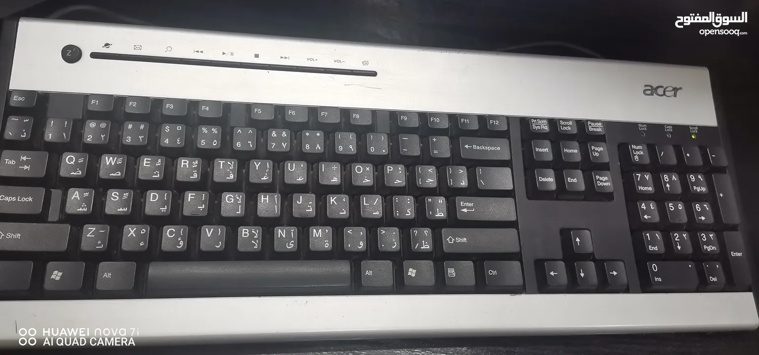 كيبورد acer الأصلي مريح جدا