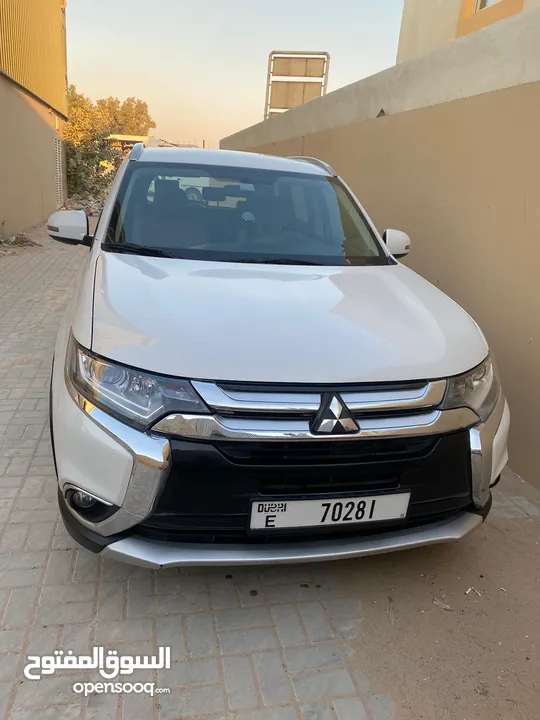 Mitsubishi Outlander 2016 GLX – White, Excellent Condition