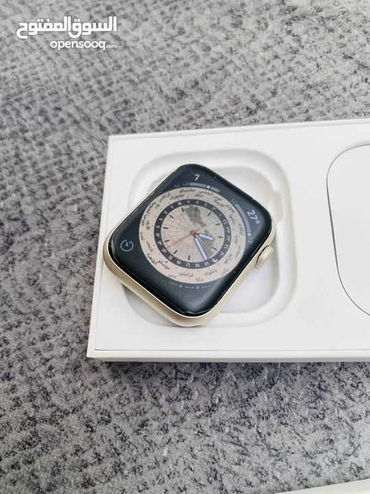 Apple Watch Series 9  45M battery 100%  كفالة آبل شغالة لتاريخ 21/8