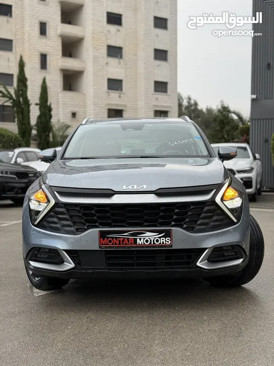 كيا سبورتاج ترخيص 2022 محرك 1600 هايبرد plug in/يقطع على الشحنه 65 كيلو متر