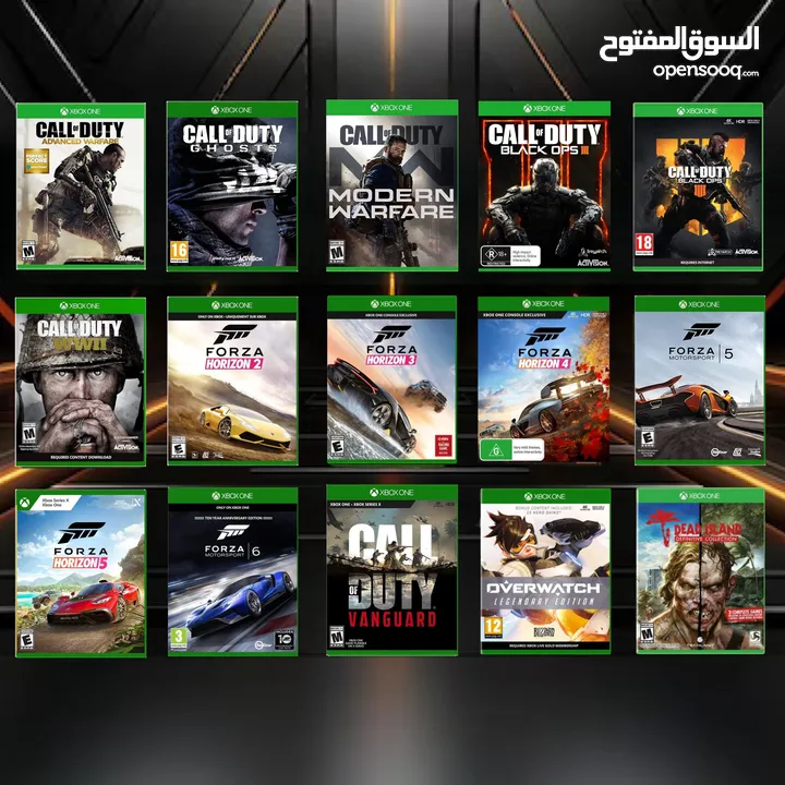 Xbox Game Cd’s for series & one  أقراص العاب إكس بوكس سيريس & ون