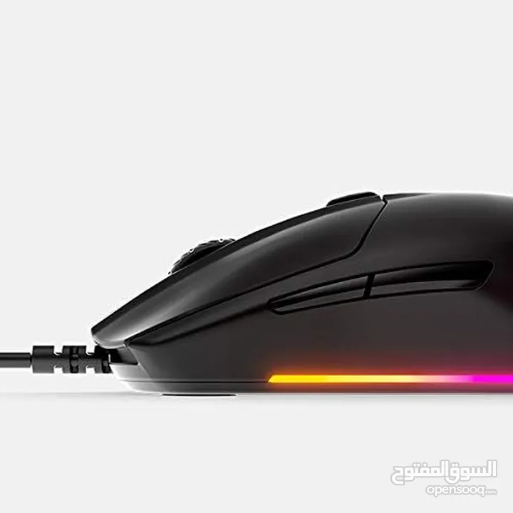 SteelSeries Rival 3 - Gaming Mouse - 8,500 CPI TrueMovE ماوس ستيل سيريس البراند الافضل كفالة سنة