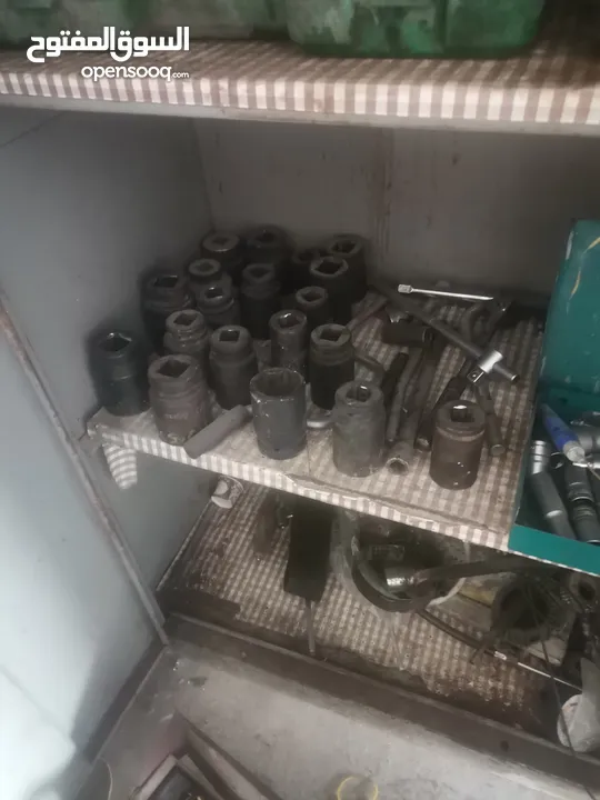 عدة محطه بناشر وغسيل سيارات للبيع