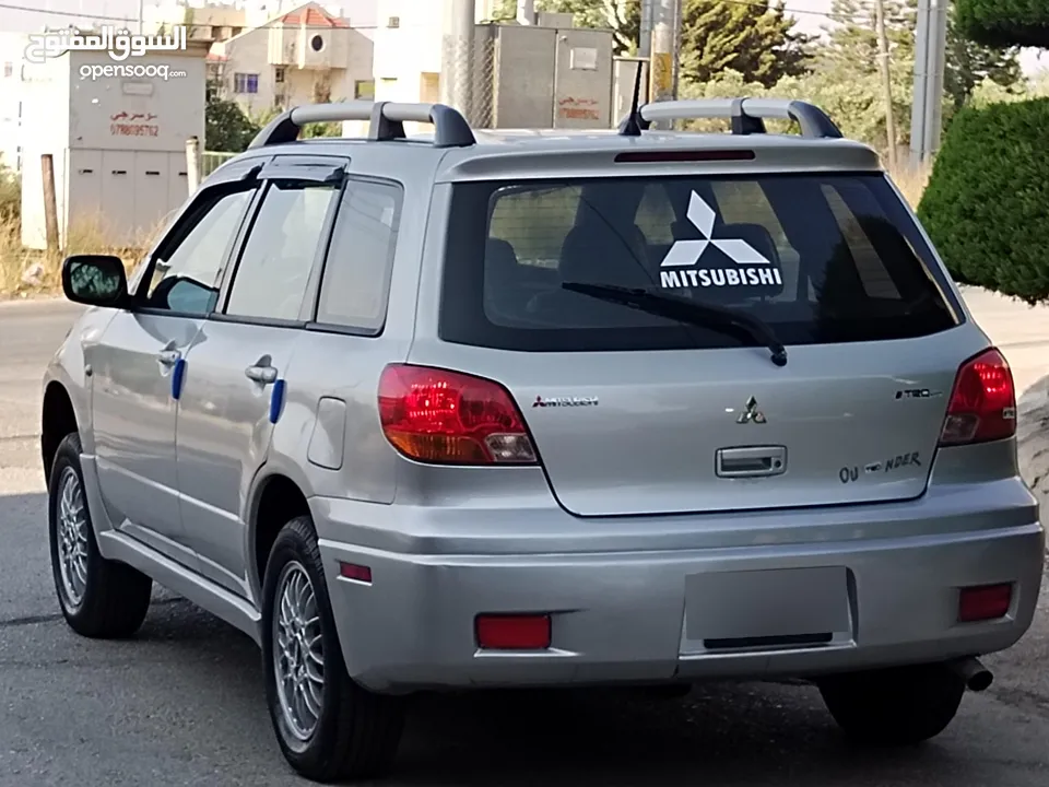 ميتسوبيشي آوتلاندر اوتوماتيك 2003 توب نظافة بسعرررر مميززز محرك 2400cc