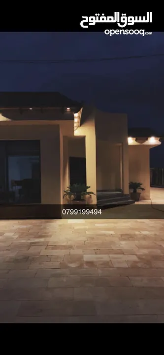 (مزرعه للايجار اليومي والحفلات اكبر بركه سباحه بالمنطقه 4 غرف نوم طريق المطار بالقرب من المطار