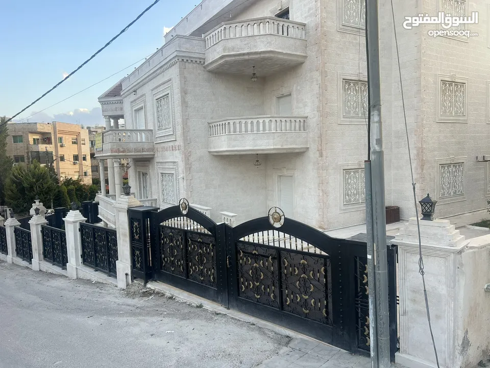قصر فيلا فخمة جدا للبيع في الجبيهه