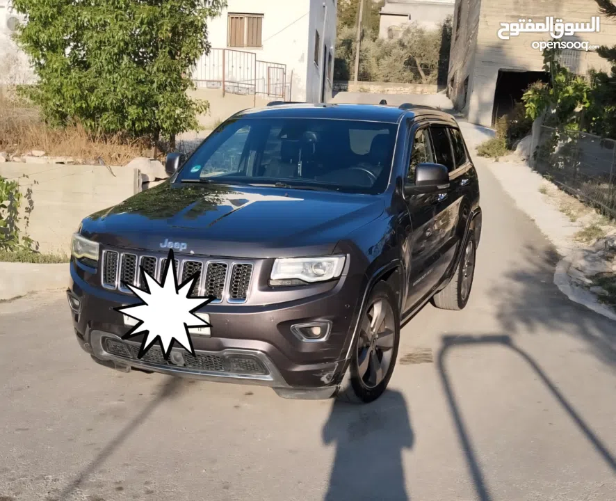 جراند شيروكي 2015 اوفر لاند اعلى مواصفات