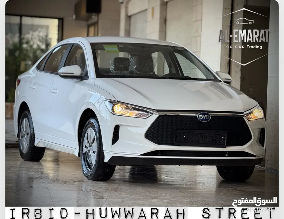 BYD E3 2023 عداد زيرو حصرياااا وبسعر حررررق تقطع 350 كم بالشحنة الواحدة عرض والكمية محدودة