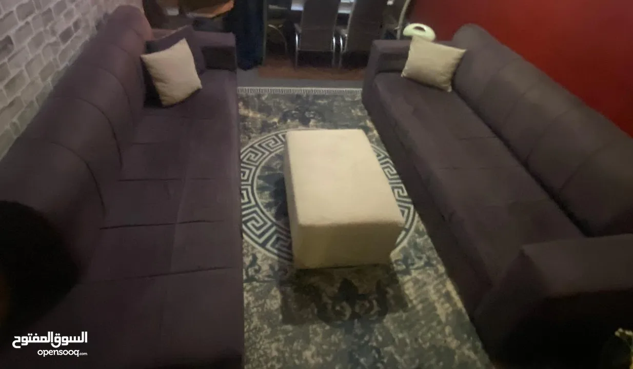طقم كنب خشب لاتيه