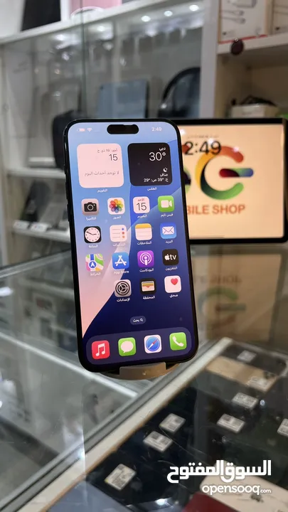 iPhone 15 Promax 512G  Battery : 98%  وارد شرق أوسط