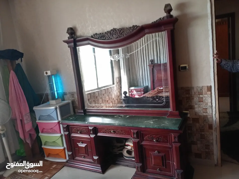 غرفة نوم للبيع خشب صلد صناعة مصرية