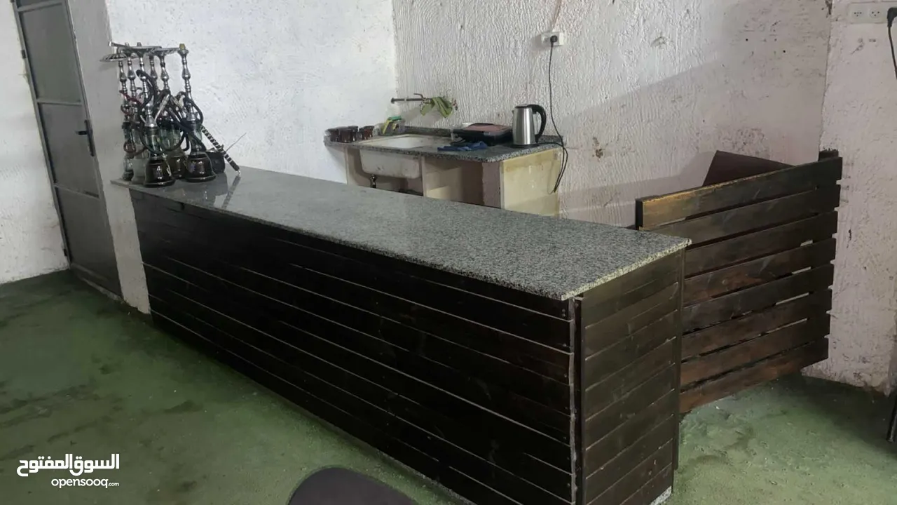 عدة قهوة وبلياردو