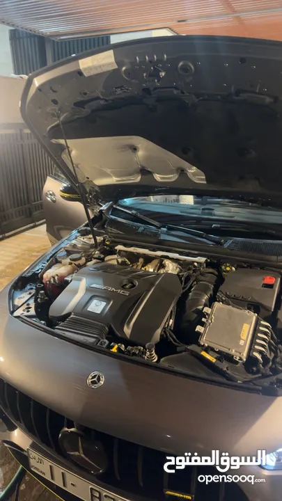 2022 Mercedes Amg Cla45s Clean title  excellent condition ( عقد صيانة بلوكالة)