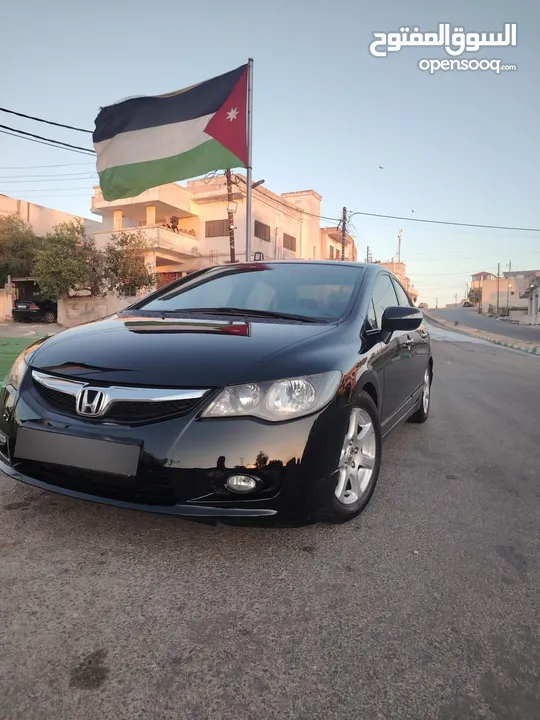 هوندا سيفيك 2009 هايبرد وارد اروبي  فحص كامل بحالة الوكاله
