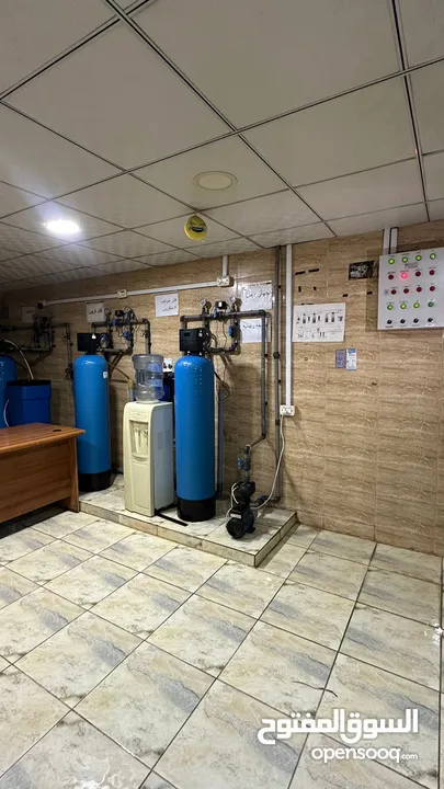 معدات محطة مياه استعمال بحال الجديد